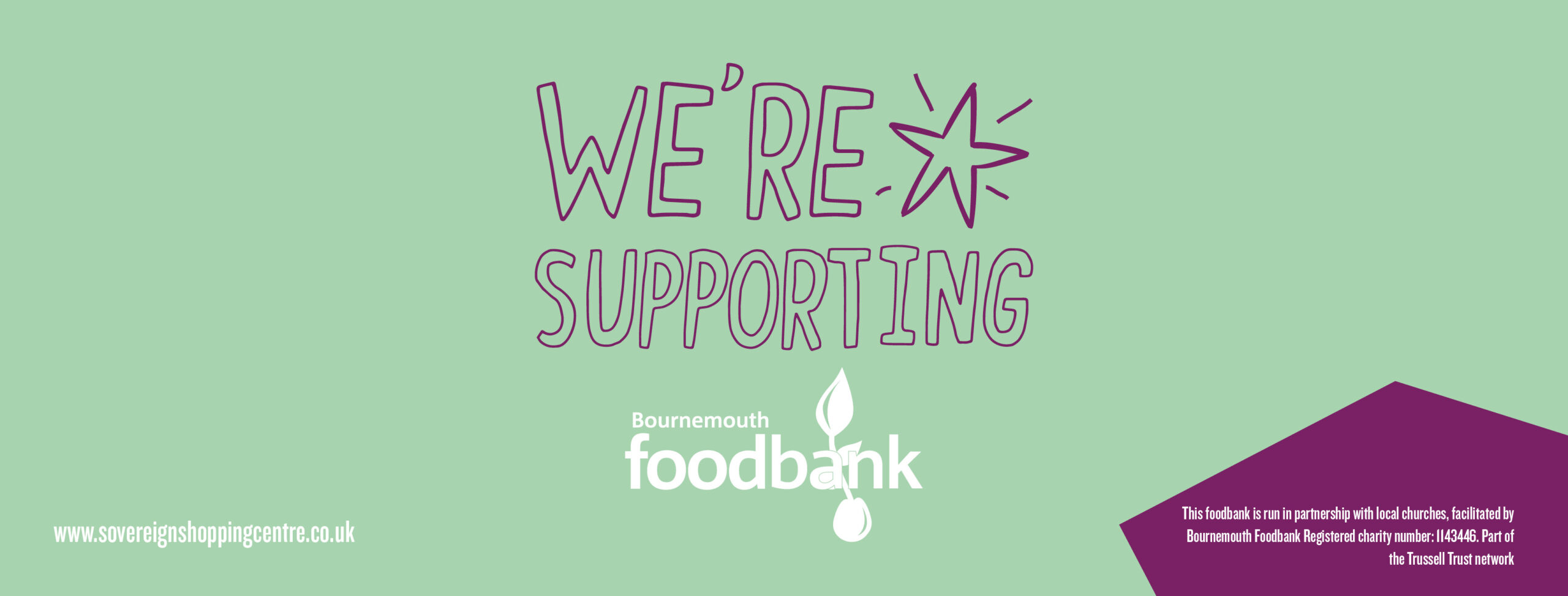 Bournemouth Food Bank Sovereign Shopping Centre